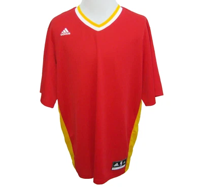 New ATLANTA HAWKS Men's (2XL) Red Adidas Basketball Jersey Uniform T-Shirt NBA - Image 1 of 4