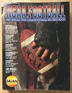 1996 THE OFFICIAL NCAA COLLEGE FOOTBALL RECORDS BOOK RESULTS STATISTICS BOWLS - Picture 1 of 11