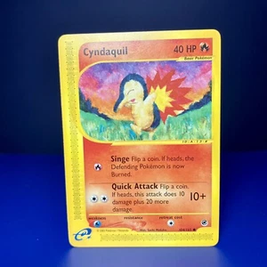 (NM+) Cyndaquil 104/165 Expedition base set Pokemon card - Picture 1 of 7
