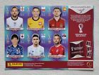 Panini FIFA Fussball-Weltmeisterschaft Katar 2022 Werbeaufkleber Blatt 