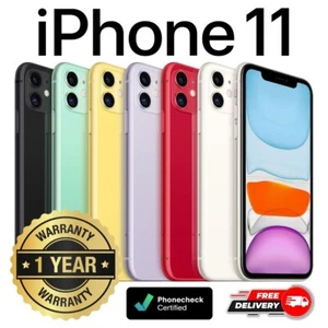 Apple iPhone 11 A2111 - 64GB | 128GB | 256GB - Odblokowany Verizon T-Mobile AT&T - Zdjęcie 1 z 8