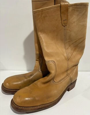 Vintage Hytest Banana Campus Boots Men’s 10 C Safety Toe USA Made - Image 1 of 4