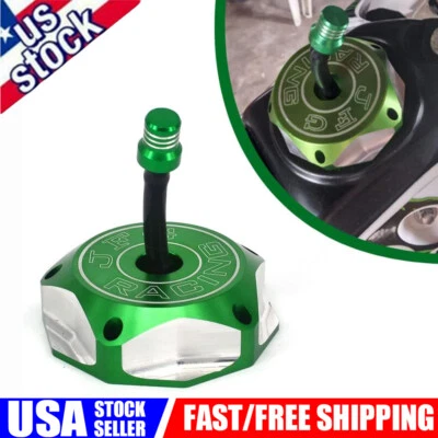 Cubierta de tapa del tanque de combustible de gasolina para KX85 KX100 KX250 KLX110L KX250F KX450F KX450 Foto 1 de 4