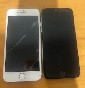 2x Apple iPhone 6 - 1x64GB - Space grey And 1x 16GB Gold (AU Stock) UNLOCKED - Picture 1 of 6