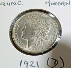 1921 Morgan Dollar Brilliant aUNC (Denver Mint) $1 HarderYear