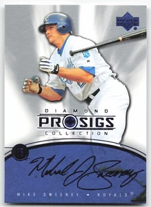 2004 Upper Deck Diamond Collection Pro Sigs - Mike Sweeney #59 - Picture 1 of 2