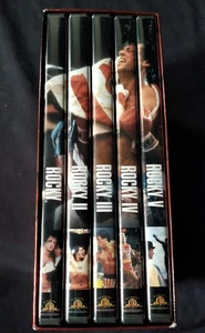 (5) Rocky Films [DVD] Movies Five Disc Box Set~ Rocky I, II, III, IV, & V - Picture 1 of 9