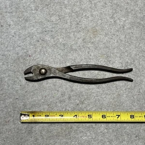 Vintage Unbranded 8" inch Slip Joint Pliers Made in USA 1930s Tools - Picture 1 of 6