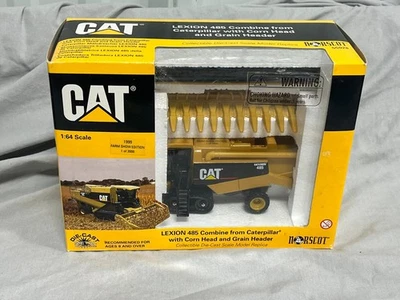 Caterpillar LEXION 485 Combine Corn Grain Heads FARM SHOW 1:64 1 of 2000 Norscot - Image 1 of 4
