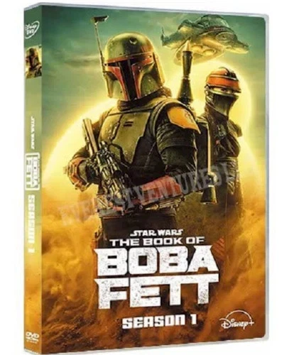 Star Wars The Book of Boba Fett: TV Series Season One (DVD 2-Disc Box Set).