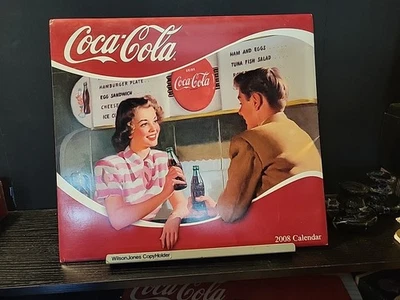 2008 Coca-Cola Calendar - Image 1 of 4