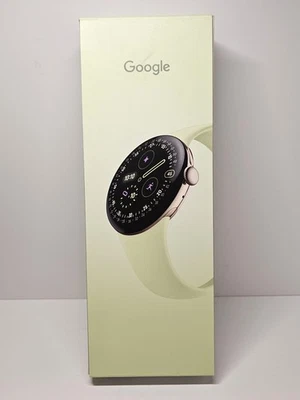 NEW Google Pixel Watch 4 - 41mm - (Wi-Fi) Champagne Gold (GA06002-US) - Image 1 of 4