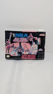 🏀 NBA All-Star Challenge – SNES (Super Nintendo) Sealed CIB RARE 🏀 - Image 1 of 4