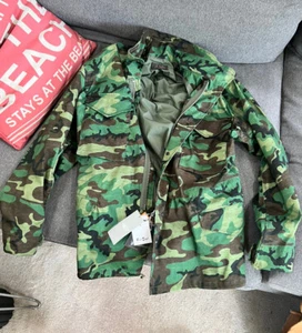 Beams Japan Fred Segal neon Camo Mid-Weight Jacket New $740 retail! - Picture 1 of 5