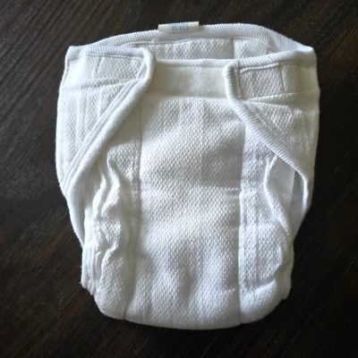 1 NOS Vintage DiDee Snug Cotton Cloth Diaper Size Large with Velcro Closure - Image 1 of 4