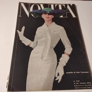 Novità Milano n. 68, giugno 1956 rivista di moda - Picture 1 of 7