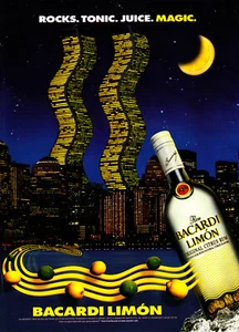 Anuncio de ron Bacardí #149 raro 1998 fuera de stock - Imagen 1 de 2