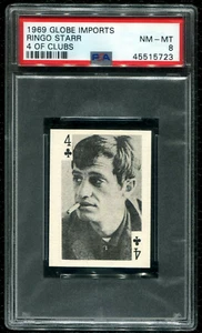 Jean-Paul Belmondo PSA 8 1969 Globe Imports Labeled ERROR As Ringo Starr Card - Picture 1 of 2