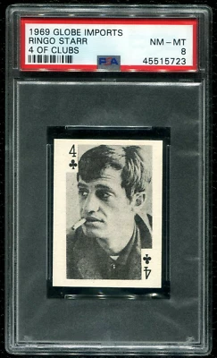 Jean-Paul Belmondo PSA 8 1969 Globe Imports Labeled ERROR As Ringo Starr Card - Image 1 of 2