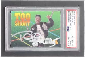 Too Short Signed 1991 Premier Rap Pack #119 (PSA) - Picture 1 of 2