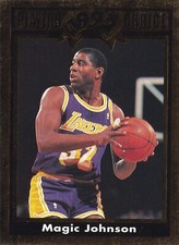 Magic Johnson 1992 Cartwrights Players Choice Lakers Basketball Card #4 Oddball