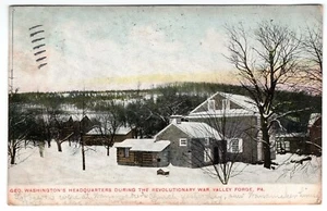 Postal vintage - Geo. Cuartel General de Washington - Valley Forge, Pensilvania - principios de 1900 - Imagen 1 de 2