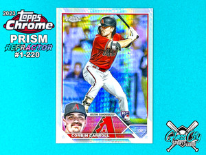 2023 Topps Chrome **PRISM REFRACTORS** #1-220 (Complete Your Set)