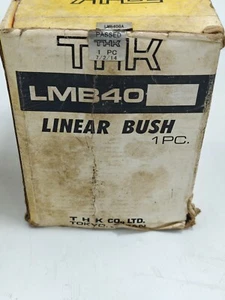 LMB40GA THK | Linear BUS LMB 40 GA THK LINEAR BEARING BUSH MADE IN JAPAN - Picture 1 of 8