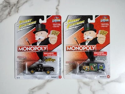 Johnny Lightning 1976 & 1978 Dodge Van & Midnight Express Truck Monopoly Game - Image 1 of 3