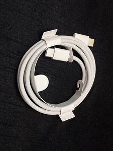 Apple iPhone 15 & 16 Pro Max Charging USB Type-C Cable Woven 1m NEW - Photo 1 sur 2