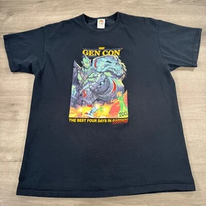 Indy Gen Con T-Shirt schwarz World Of Warcraft 2013 Convention Größe XL - Bild 1 von 5