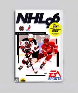 NHL 96 / SEGA GENESIS - IMÁN NEVERA 2"x3" (caja juego retro vintage hockey) - Imagen 1 de 3
