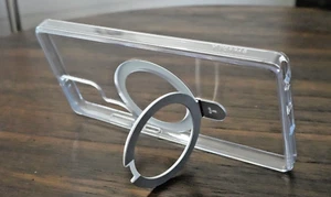Torras Magsafe Kickstand Samsung S25 Ultra Custodia - Trasparente - Foto 1 di 11