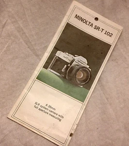Minolta SR-T 102 Brochure - Picture 1 of 3