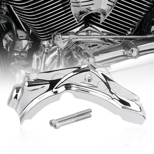 Chrome Cylinder Base Side Cover Fit For Harley Softail Deluxe FLSTN 2007-2017 - Picture 1 of 14