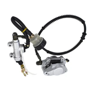 Hydraulic Rear Disc Brake Caliper System /Pads For Quad Dirt Bike ATV 150 250cc - Picture 1 of 10