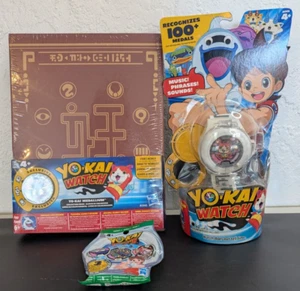 Yokai Watch Hasbro Lot - NEU Binder & Serie 3 Blind Bag + geöffnete Uhr - Bild 1 von 13