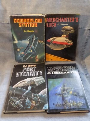 C J Cherryh Alliance Union & Age of Exploration HC/DJ/BCE Lot of 4 - Image 1 of 4