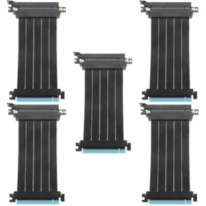 5 Pack Grafikkarte Verlängerungskabel Baby Riser-Verlängerungskabel PCIe-Kabel - Bild 1 von 12