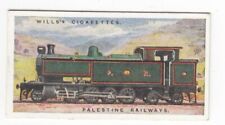 Vintage 1924 Locomotive Card PALESTINE RAILWAYS Engine No. 1  2.8.4 T