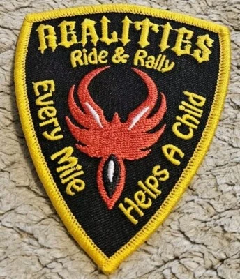 Realities Ride & Rally Patch 3.75 Inches Tall - Image 1 of 4