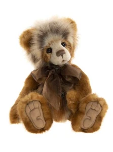 Charlie Bears - Calvin Teddy Bear Plush - Collectable Cuddly Soft Gift 3 Years + - Picture 1 of 4