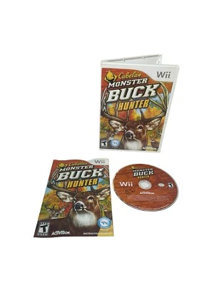 Cabela's Monster Buck Hunter (Nintendo Wii) Complete in Box CIB - Tested - Image 1 of 4