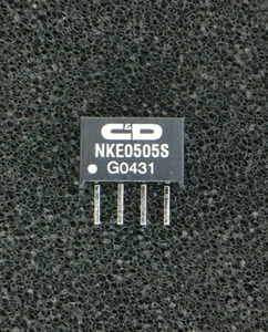 NKE0505S C&D TECHNOLOGIES DC DC CONVERTER 5V 1W SIP 2 PIECES - Picture 1 of 1