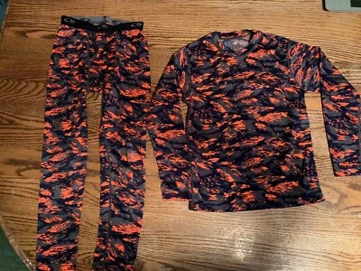 c9 by Champion Thermals Boys Size M. Multi color. Orange,black,gray - Image 1 of 4