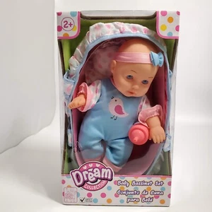 Dream Collection Baby Bassinet Set Age 2+. Gi-Go Toys 17154 - Picture 1 of 11