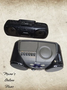 Retro Radio Kassettenspieler Restposten Bastlerpaket ungeprüft Defekt - Bild 1 von 6