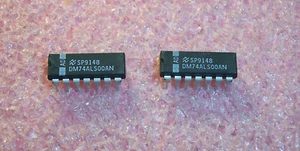 QTY (25) DM74ALS00AN NSC 14 PIN DIP QUAD 2-INPUT NAND GATE NOS 1 TUBE - Picture 1 of 1