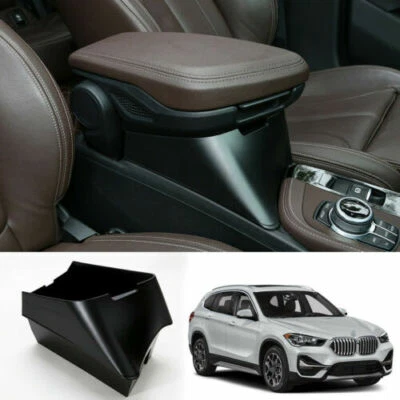 For BMW X1 2016-2020 F48ABS Center Console Armrest heighten Storage Glove Box - Imagem 1 de 4