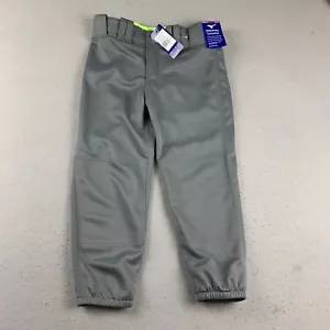 Mizuno Jogger Womens Small Gray Flat Front Performance Pants NWT - Picture 1 of 12